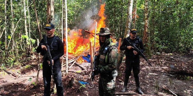 fanb localiza aeronave pista clandestina y campamento logistico en amazonas